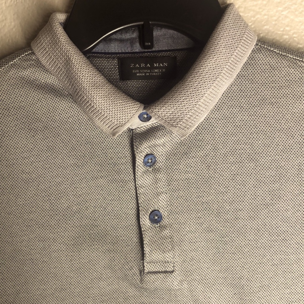 Men’s Small Polo Grey